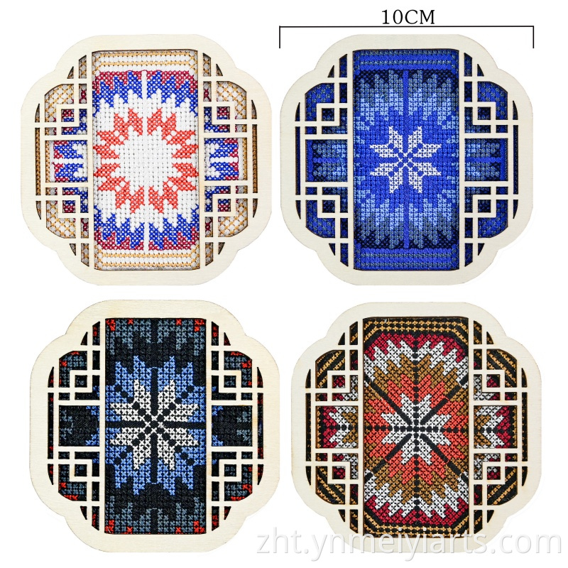 Embroidered fridge magnet